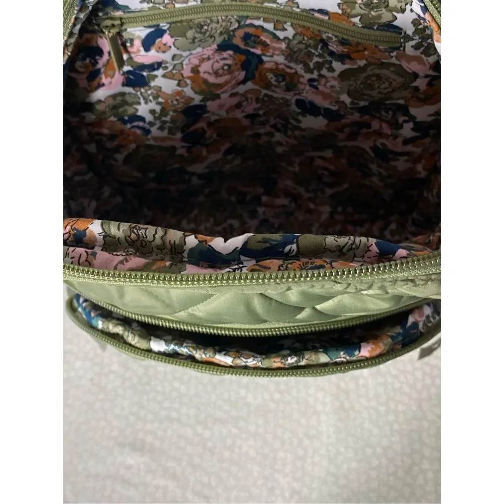 VERA BRADLEY ULTRALIGHT SMALL COMPACT BACKPACK - SAGE